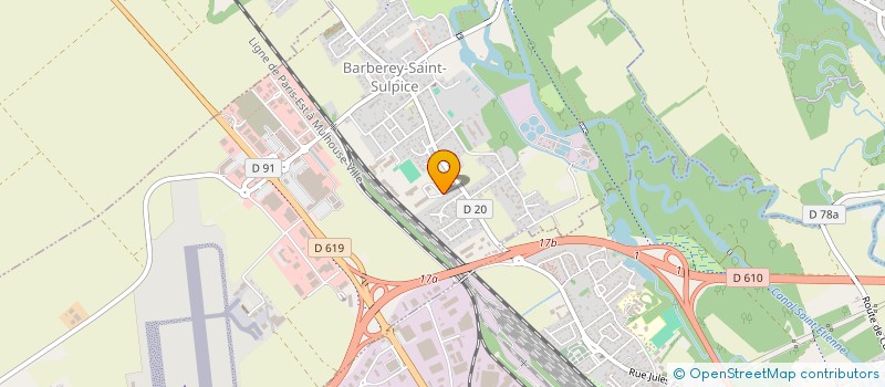 localisation de l'entreprise SCI PATNI à BARBEREY-SAINT-SULPICE