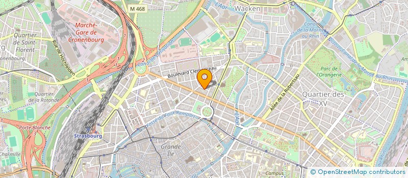 localisation de l'entreprise SCI PATOCHE  ACHENHEIM