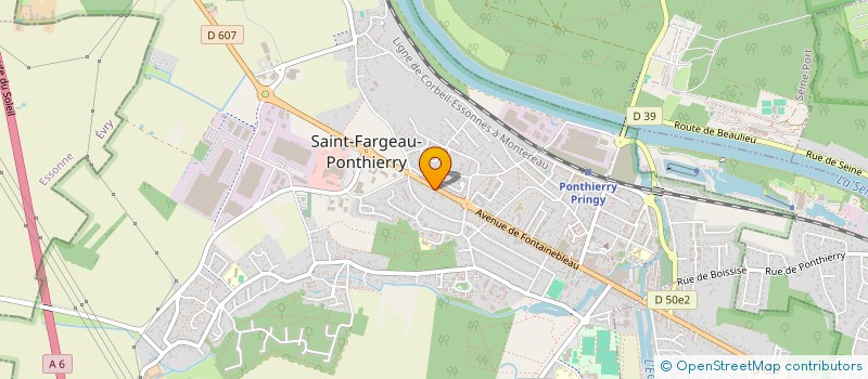 localisation de l'entreprise SCI PATON  SAINT-FARGEAU-PONTHIERRY