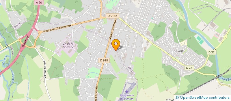 localisation de l'entreprise SCI PATREM  MEREAU