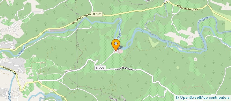 localisation de l'entreprise SCI PATRIARCHE  LE THORONET