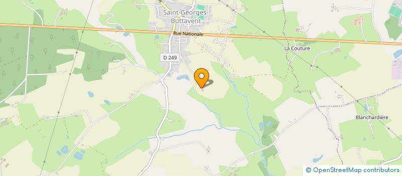 localisation de l'entreprise SCI PATRICE COMPAIN  SAINT-GEORGES-BUTTAVENT