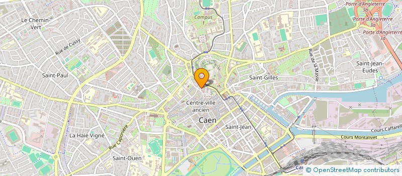 localisation de l'entreprise SCI PATRICE VAILLANT à CAEN