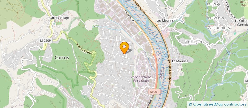 localisation de l'entreprise SCI PATRICIA à CARROS
