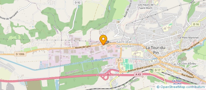 localisation de l'entreprise SCI PATRICK DE L'OREE  SAINT-ETIENNE-DE-CROSSEY