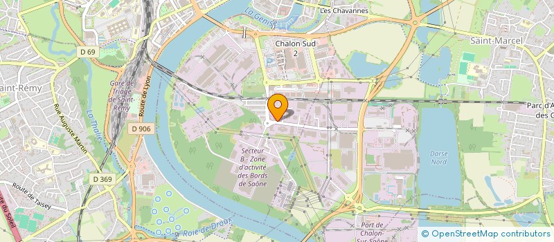 localisation de l'entreprise SCI PATRICK IMMOBILIER  SAINT-MARCEL