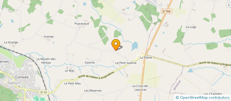 localisation de l'entreprise SCI PATRICK JEAN  NEXON