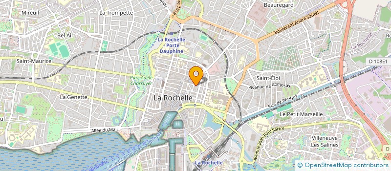 localisation de l'entreprise SCI PATRILEO  LA ROCHELLE