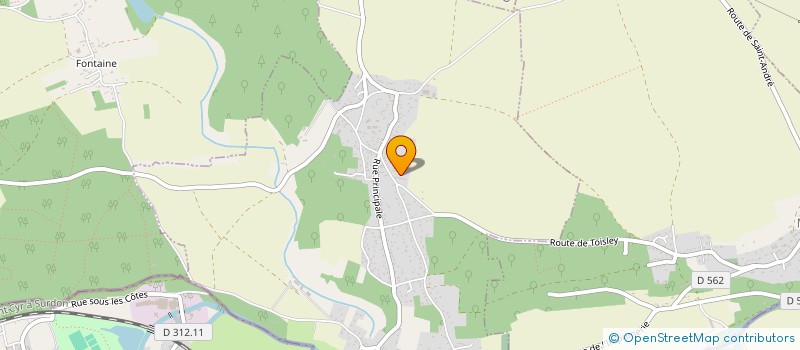 localisation de l'entreprise SCI PATRILUIS  SAINT-GERMAIN-SUR-AVRE