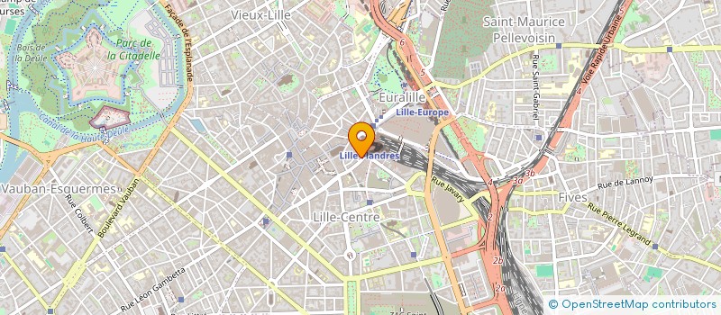 localisation de l'entreprise SCI PATRIMAR à LILLE