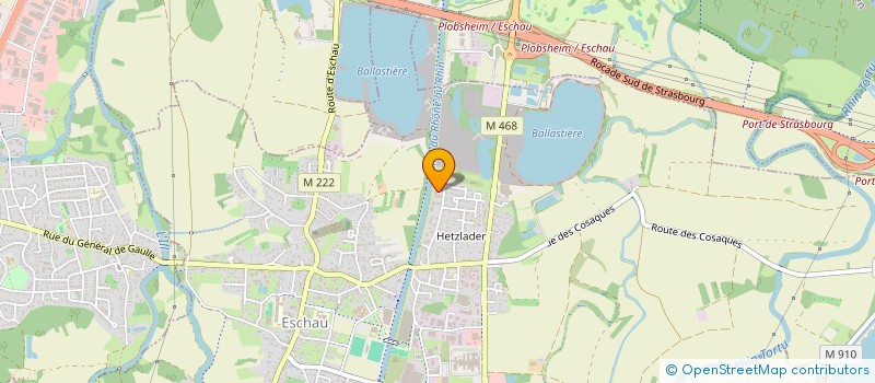 localisation de l'entreprise SCI PATRIMISO  ESCHAU