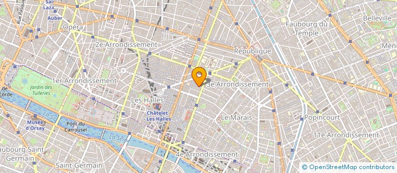 localisation de l'entreprise SCI PATRIMMO  PARIS