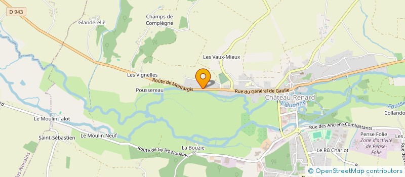 localisation de l'entreprise SCI PATRIMMO à CHATEAU-RENARD