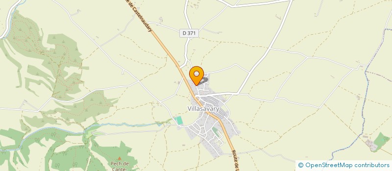 localisation de l'entreprise SCI PATRIMMO  VILLASAVARY