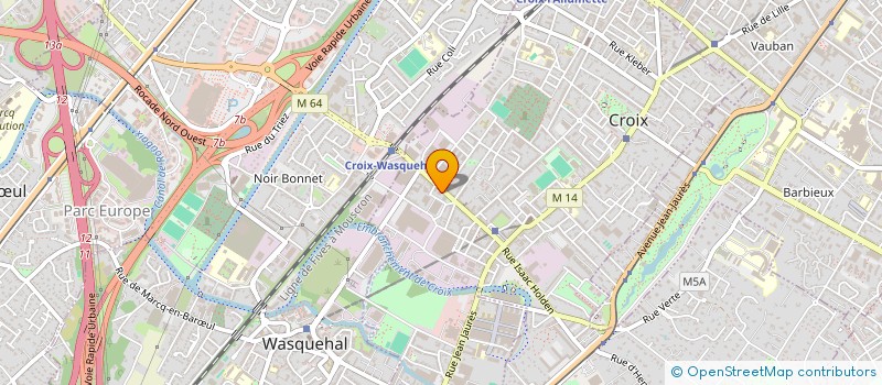 localisation de l'entreprise SCI PATRIMOINE à CROIX