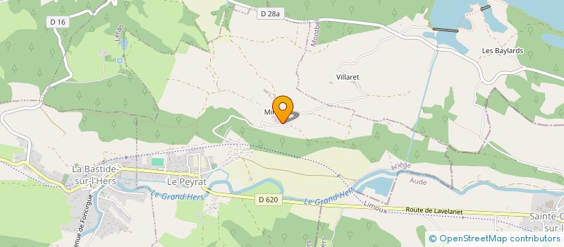 localisation de l'entreprise SCI PATRIMOINE à LE PEYRAT