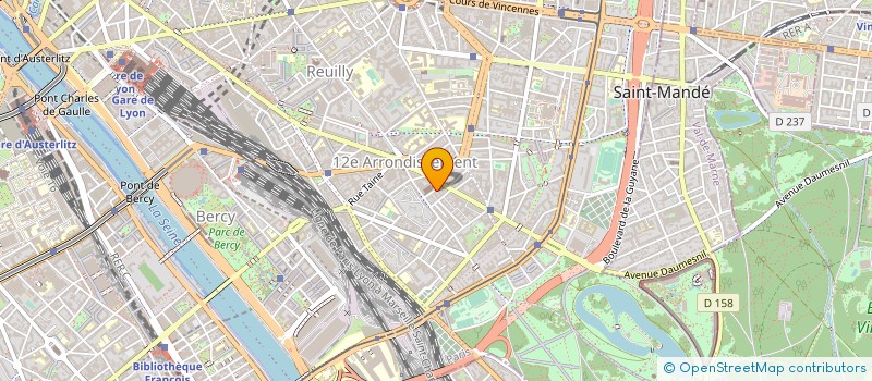 localisation de l'entreprise SCI PATRIMOINE CANNEBIERE  PARIS