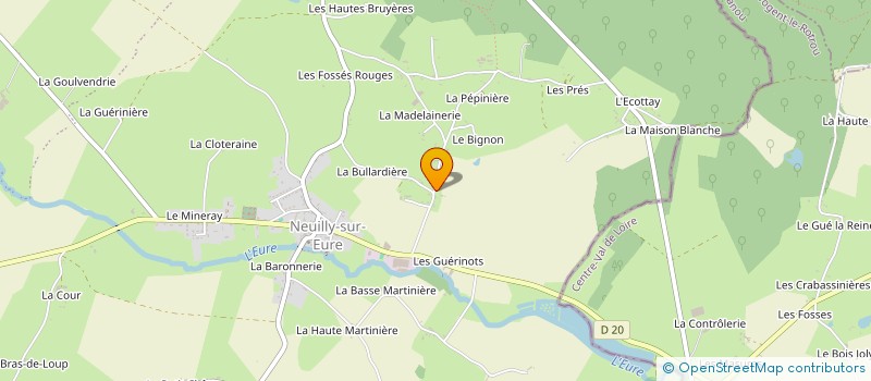 localisation de l'entreprise SCI PATRIMOINE COMMERCIAL à LONGNY LES VILLAGES