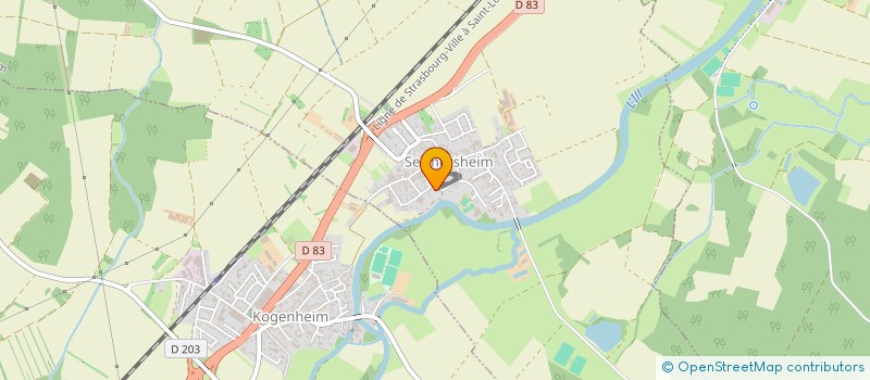 localisation de l'entreprise SCI PATRIMOINE ET COLOMBAGES  SERMERSHEIM