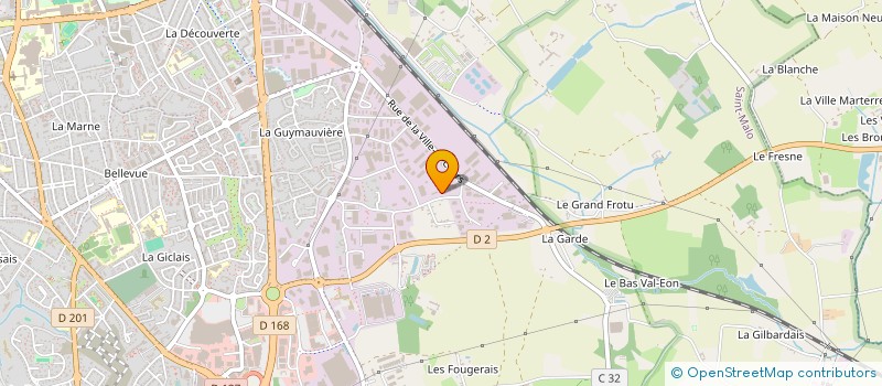 localisation de l'entreprise SCI PATRIMONIA  SAINT-MALO