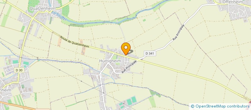 localisation de l'entreprise SCI PATRIMONIA EBM  HURTIGHEIM