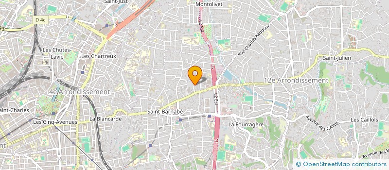 localisation de l'entreprise SCI PATRIMONIALE B F à MARSEILLE