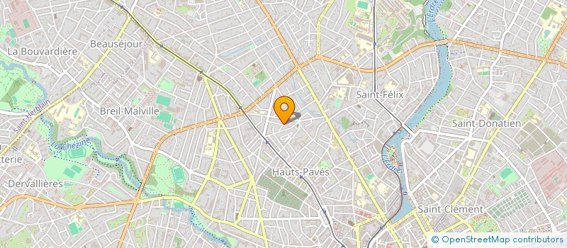 localisation de l'entreprise SCI PATRIMONIALE CLC  NANTES