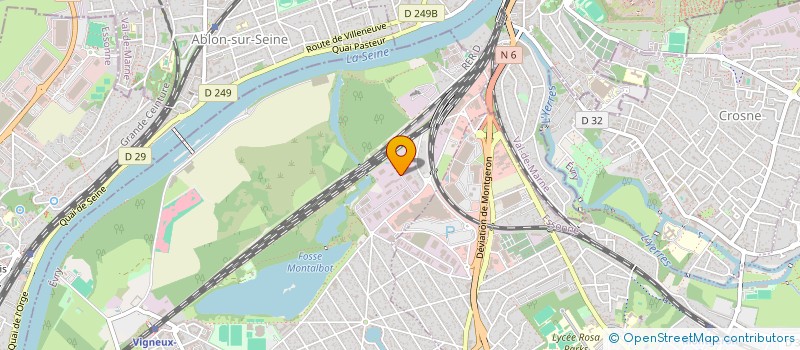localisation de l'entreprise SCI PATRIMONIALE DU RECYCLAGE à VIGNEUX-SUR-SEINE