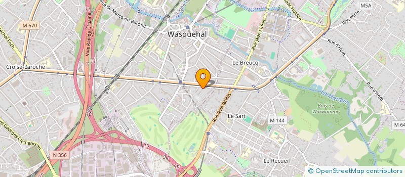 localisation de l'entreprise SCI PATRIMOTE FRANCE  WASQUEHAL