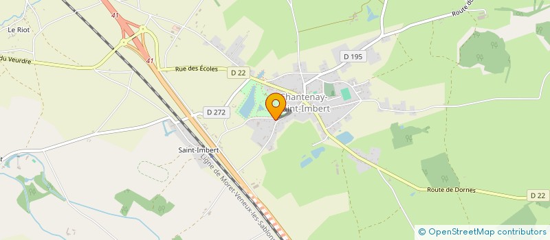 localisation de l'entreprise SCI PATRISSIME 1 à CHANTENAY-SAINT-IMBERT