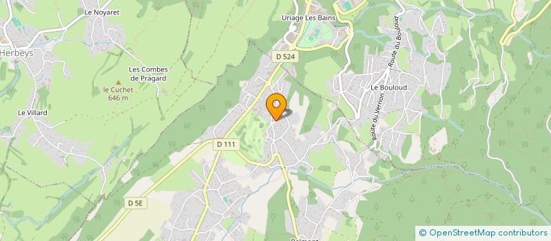 localisation de l'entreprise SCI PATRISTELLE  VAULNAVEYS-LE-HAUT