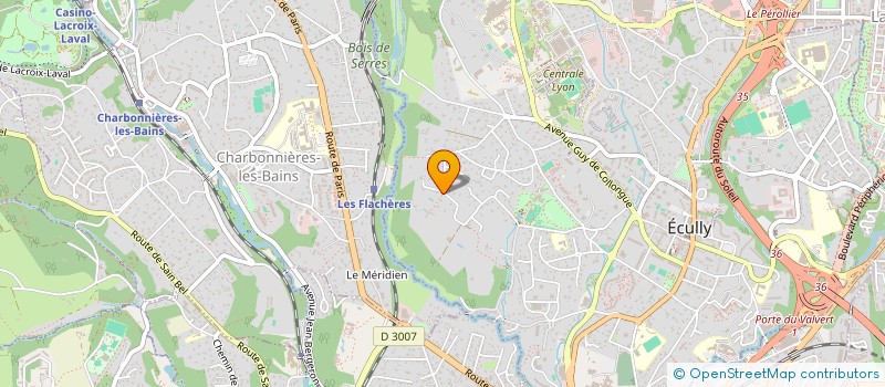 localisation de l'entreprise SCI PATROL  ECULLY