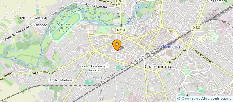 localisation de l'entreprise SCI PATROMAL à CHATEAUROUX