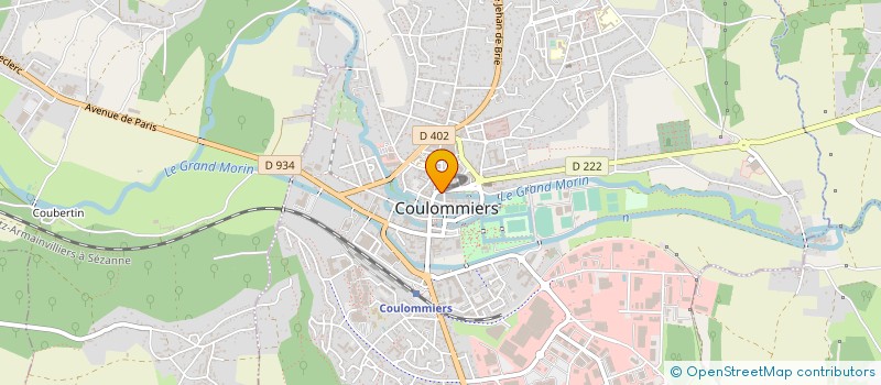 localisation de l'entreprise SCI PATRON à COULOMMIERS