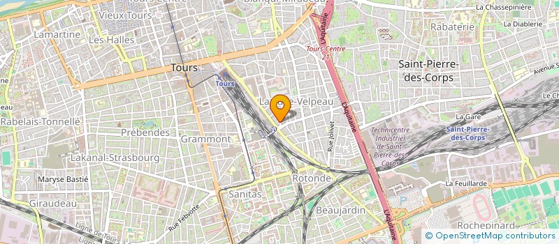 localisation de l'entreprise SCI PATRON-P  TOURS