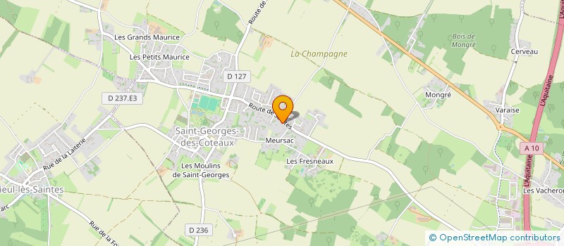 localisation de l'entreprise SCI PATRY  SAINT-GEORGES-DES-COTEAUX
