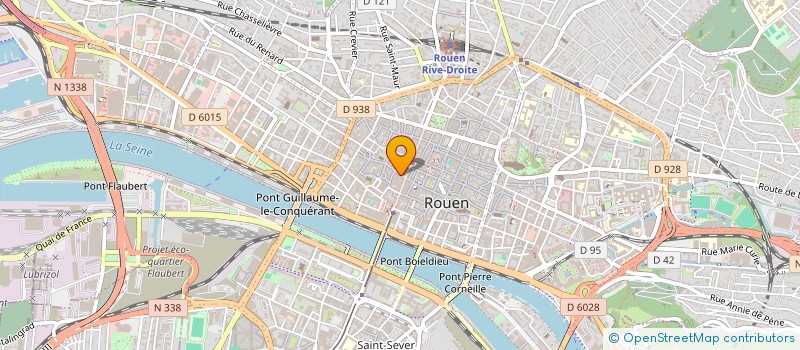 localisation de l'entreprise SCI PATRY GREEN  ROUEN