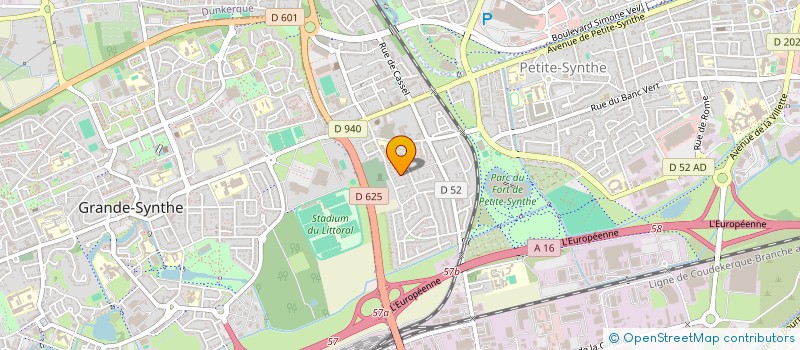 localisation de l'entreprise SCI PATS à DUNKERQUE