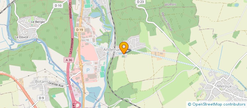 localisation de l'entreprise SCI PATTA CREW IMMOBILIER  ANDELNANS