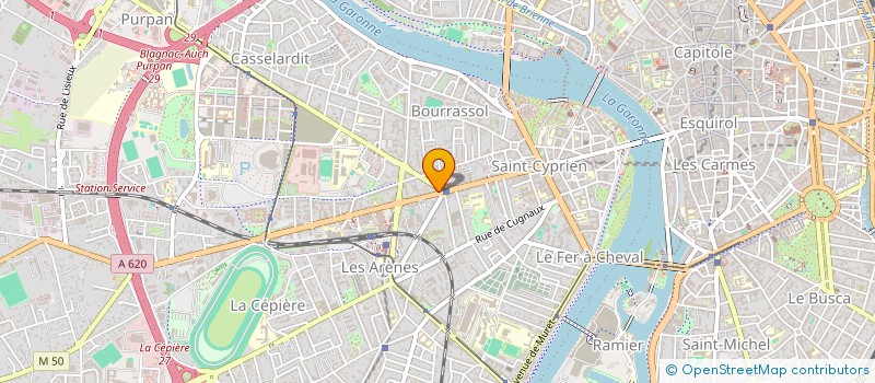 localisation de l'entreprise SCI PATTE D'OIE à TOULOUSE