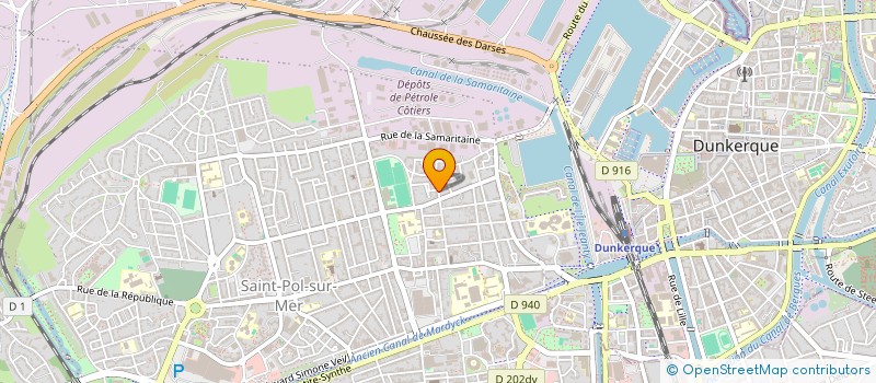 localisation de l'entreprise SCI PATTE IMMO à DUNKERQUE