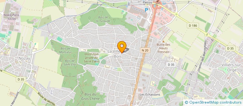 localisation de l'entreprise SCI PATTON à LA VILLE-DU-BOIS