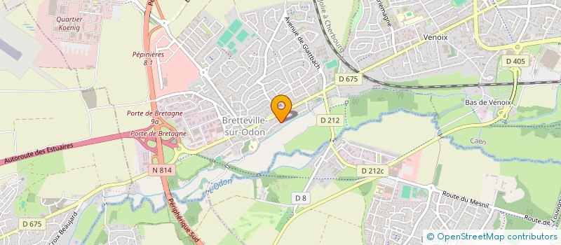 localisation de l'entreprise SCI PATTON  BRETTEVILLE-SUR-ODON