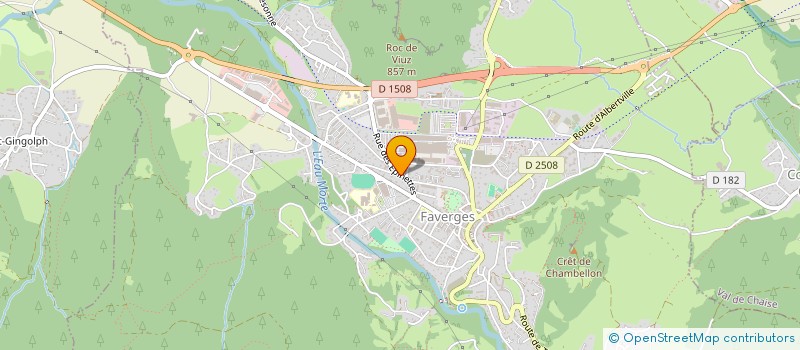 localisation de l'entreprise SCI PATUEL  FAVERGES-SEYTHENEX