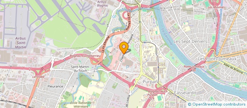 localisation de l'entreprise SCI PATURETLAND à TOULOUSE