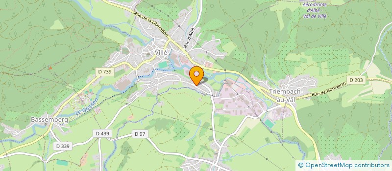 localisation de l'entreprise SCI PATVER  VILLE