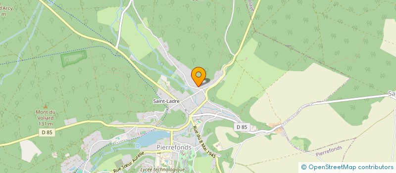 localisation de l'entreprise SCI PATYVO  PIERREFONDS