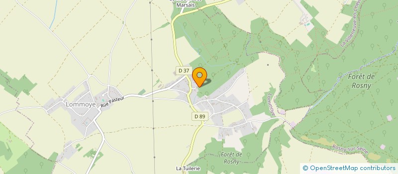 localisation de l'entreprise SCI PAU D ANNE LUX  LOMMOYE