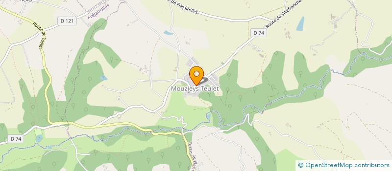 localisation de l'entreprise SCI PAUANDI  MOUZIEYS-TEULET