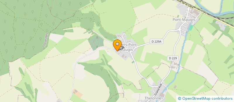 localisation de l'entreprise SCI PAUCANIE  NOYERS-PONT-MAUGIS